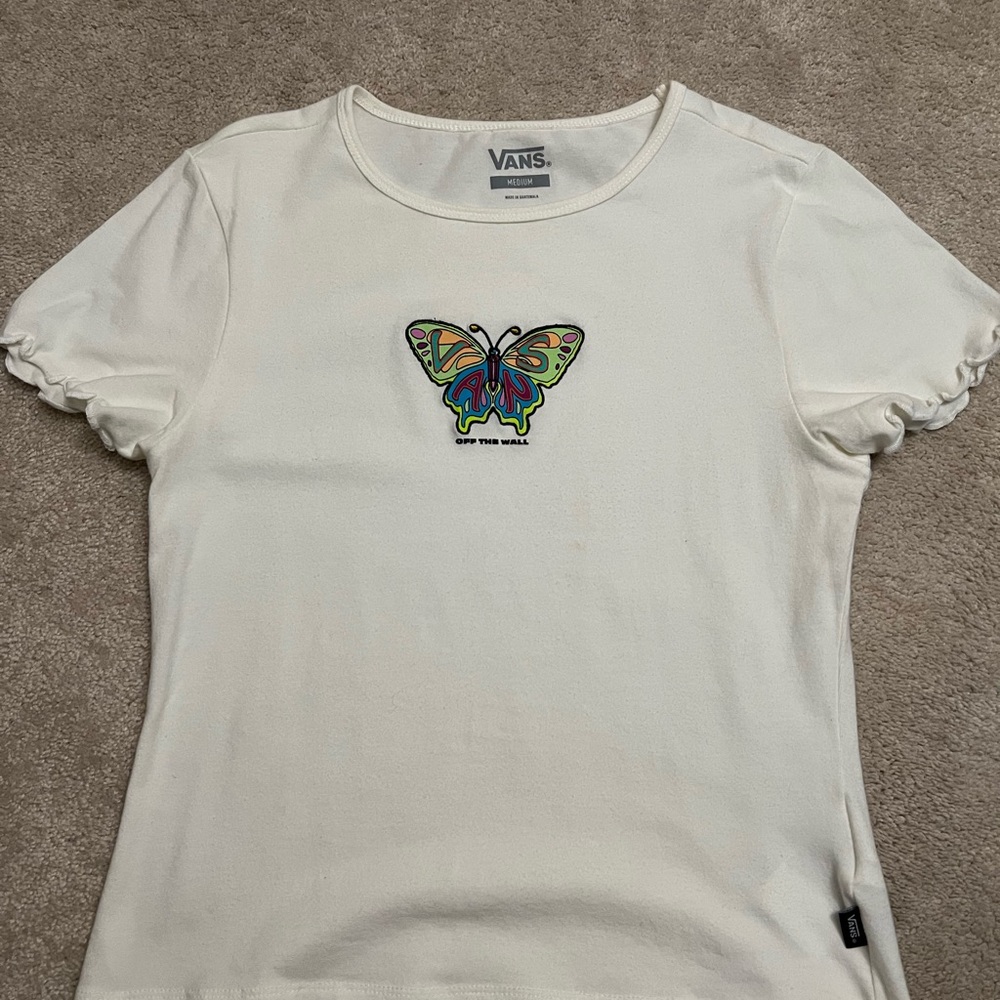 Vans Women’s Fly Butter T-Shirt - Picture 4 of 10